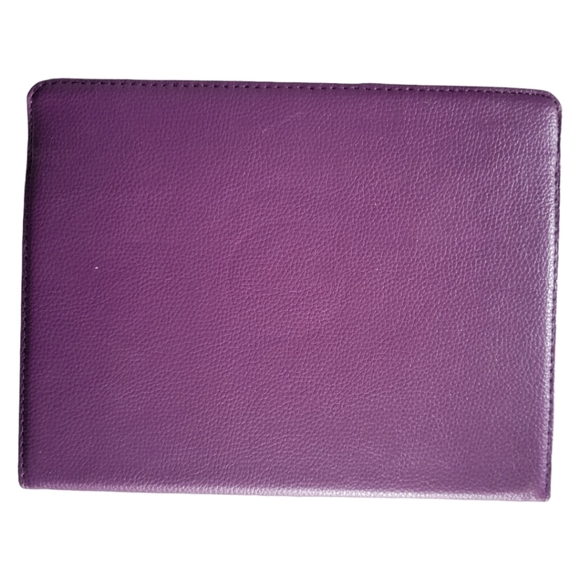 Host Pick 😀 Purple Plum Apple iPad 2 Ctech Case Stand Cover 360° Rotation 9.7" - Picture 11 of 11